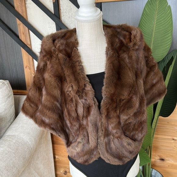 Vintage I.J. FOX Mink Fur Fox , Paris, London and New York 1950s mint condition - Picture 7 of 13